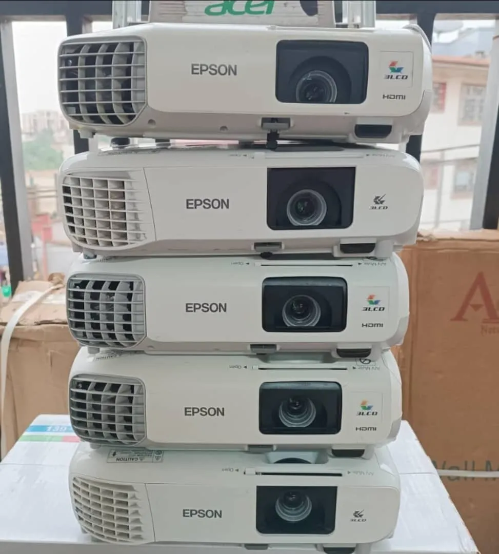 Used Epson projectors from Europe.